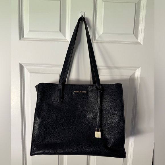 Navy Blue Michael Kors Tote - Picture 7 of 7
